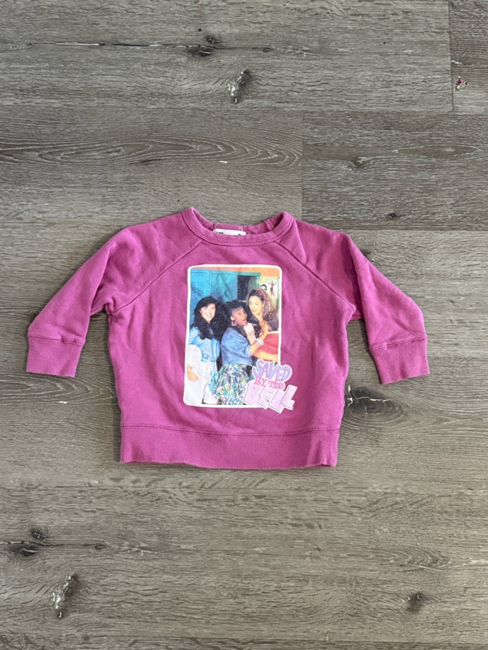 Cotton On Kids Saved By The Bell Graphic Sweatshirt - Pink